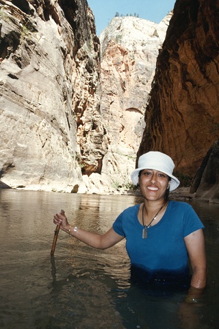 zion_narrows.jpg - The Narrows - Zion Canyon - Utah - USA - August 1997