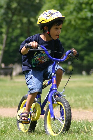 bike_kensington.jpg - Kensington Gardens - London - June 2004