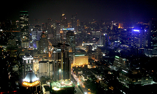 vertigo_view.jpg - View from the Vertigo Bar - BANGKOK - Thailand - November 2006