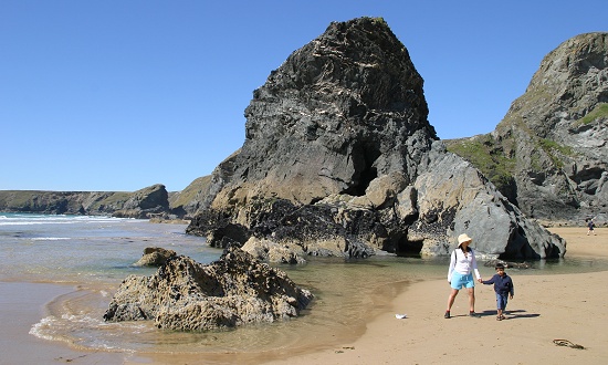 bedruthan2.jpg - Bedruthan Steps - Cornwall - UK - July 2004