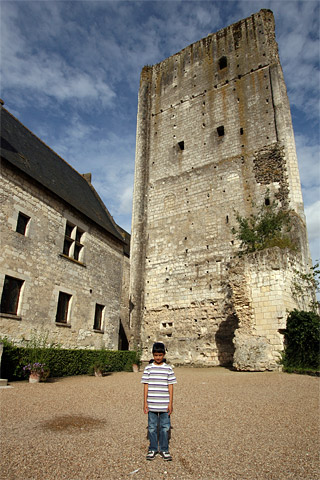 070821_donjon_arun.jpg - Donjon - Loches - Loire Valley - France -August 2007