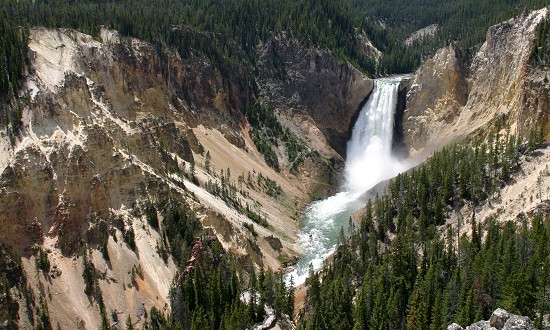 lower_falls.jpg - Lower Falls - 'Grand Canyon'Yellowstone National Park - USA - June 2003